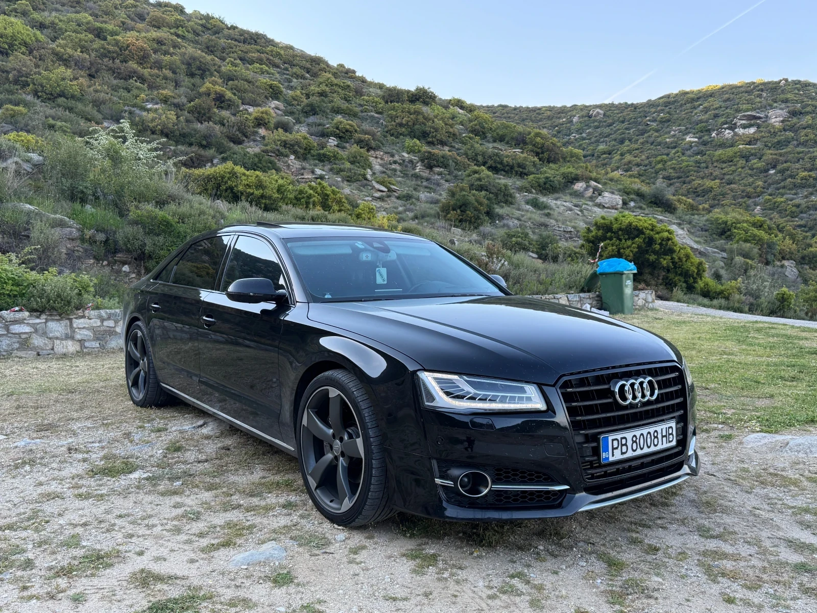 Audi A8 LONG* 3XTV* DISTR* MASSAGE* B&O* PANO* FULL* FULL, снимка 3 - Автомобили и джипове - 33634976