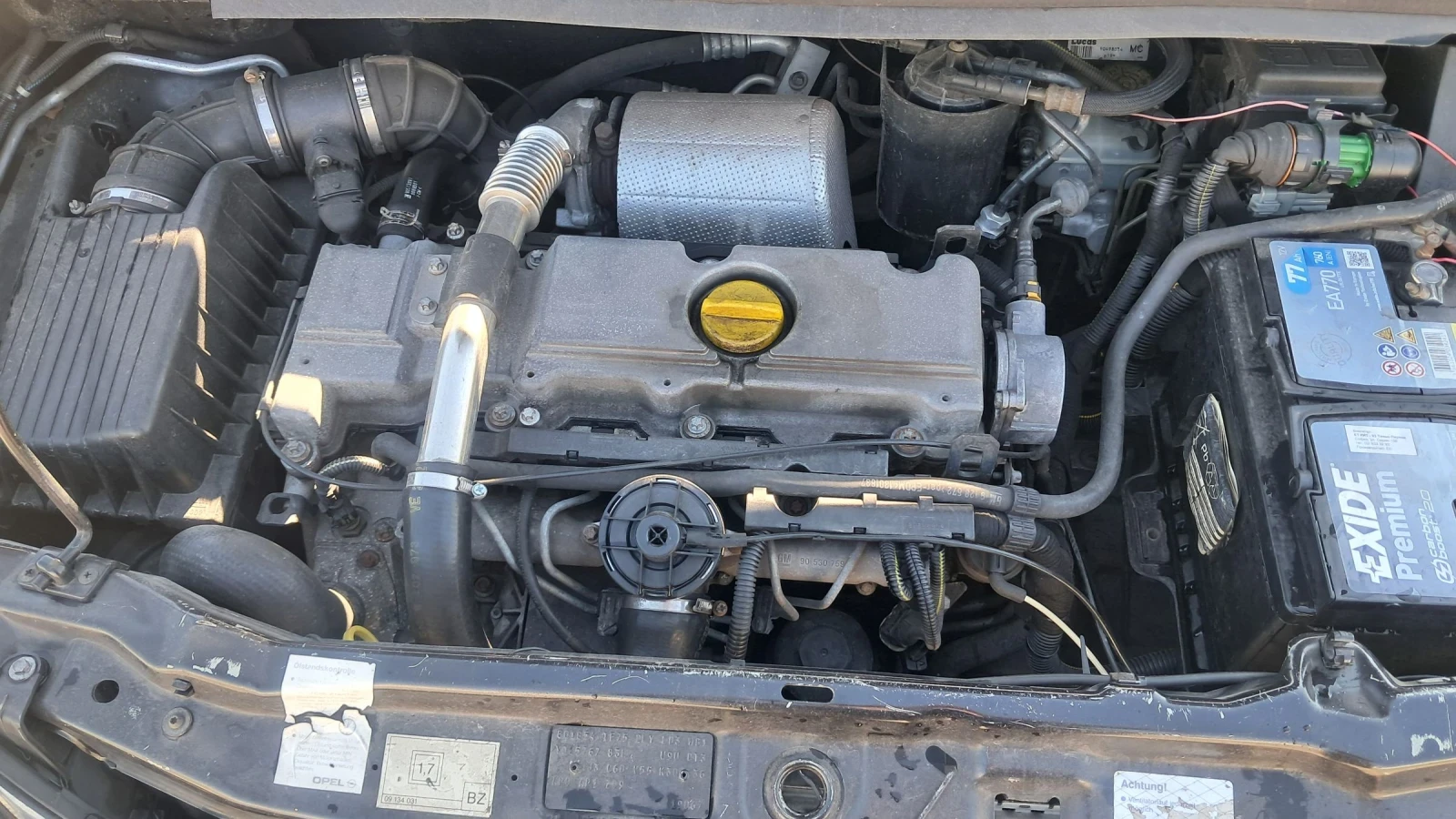 Opel Zafira 2000г. , 2.0 82к , дизел, , снимка 5 - Автомобили и джипове - 53664809