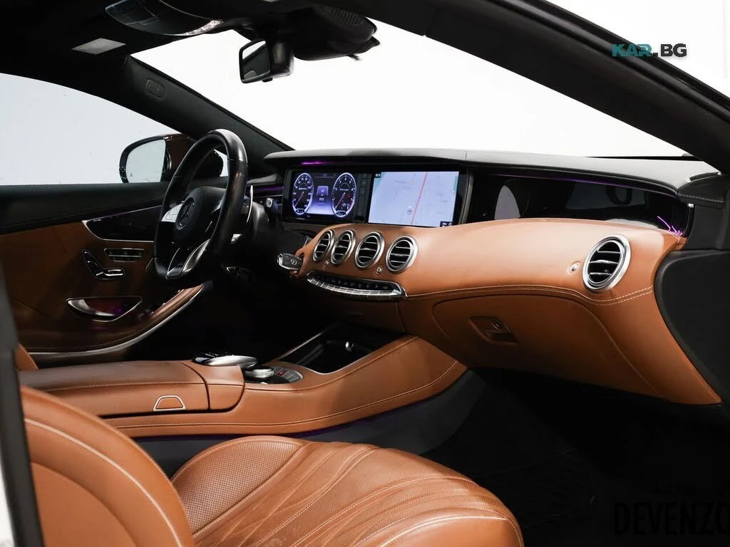 Mercedes-Benz S 63 AMG Swarovski * Burmester* АвтоКредит * (ЦЕНА ДО БГ) *, снимка 7 - Автомобили и джипове - 56062954