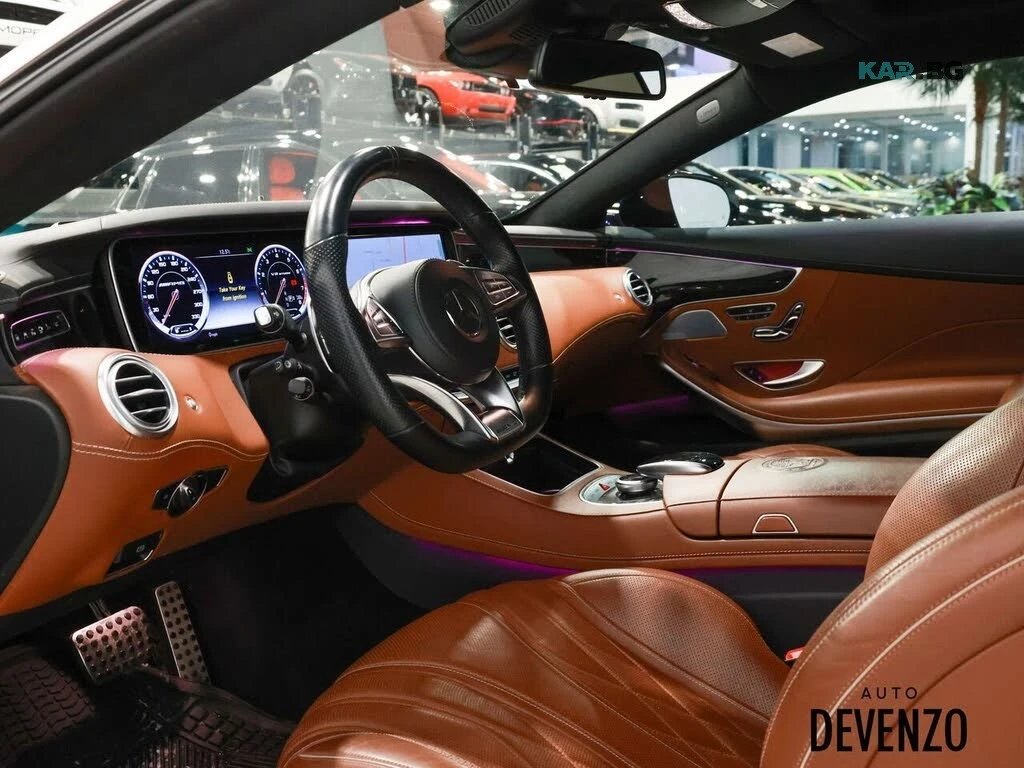 Mercedes-Benz S 63 AMG Swarovski * Burmester* АвтоКредит * (ЦЕНА ДО БГ) *, снимка 13 - Автомобили и джипове - 56062954