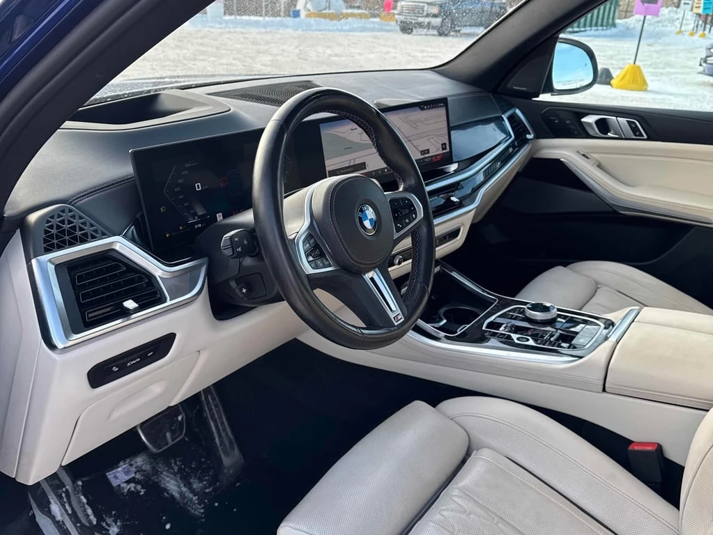 BMW X5 M60I XDRIVE * МАСАЖИ* ДИСТРОНИК* ОБДУХВАНЕ* 360*  - изображение 7