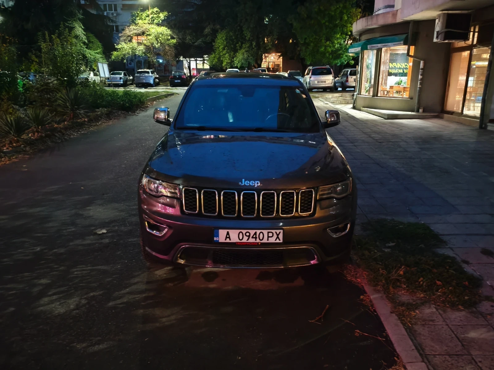 Jeep Grand cherokee v6 3.6 8zf 4x4 подгрев/обдухване
