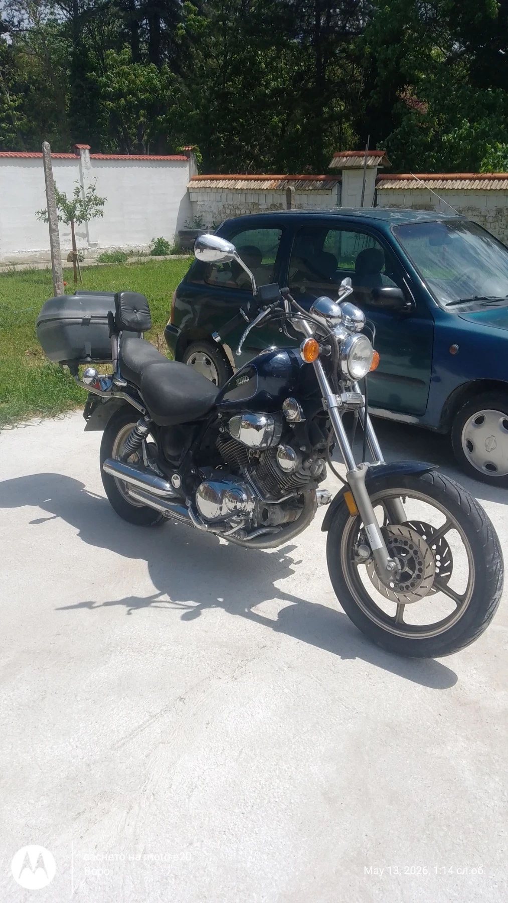Yamaha Virago Хv 750, снимка 2 - Мотоциклети и мототехника - 54556136