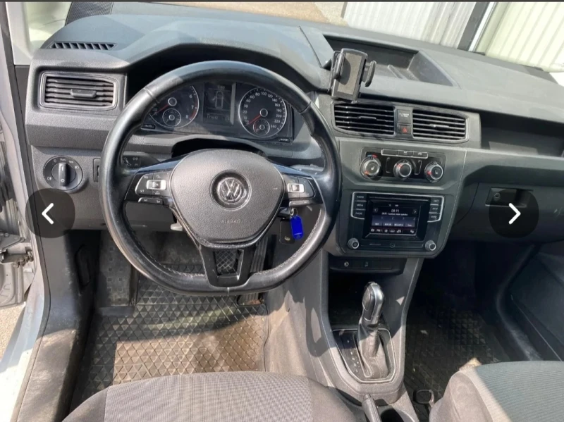 VW Caddy 1.4 TGI, ШВЕЦИЯ, Бензин + Метан, снимка 12 - Автомобили и джипове - 47046338