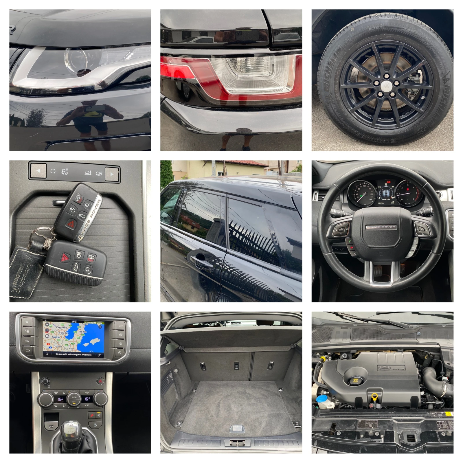 Land Rover Range Rover Evoque 2.0D-180k.s-2016g-NAVI-FACELIFT-LED-PDC-EURO6B-4X4 | Mobile.bg   17