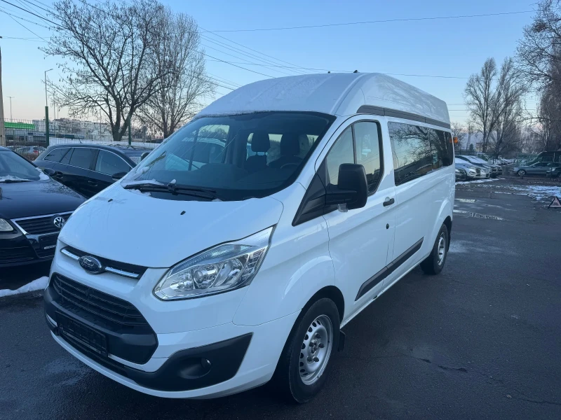 Ford Transit 8+ 1 CUSTOM, снимка 1 - Бусове и автобуси - 48451765