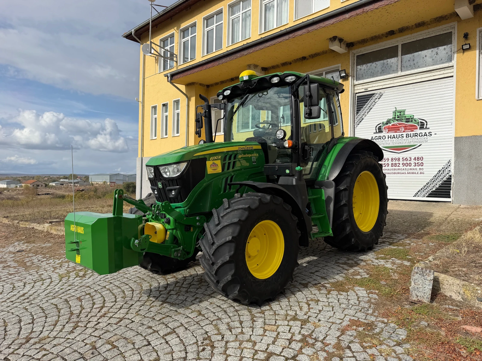 Трактор John Deere 6130R POWER QUAD ЛИЗИНГ, снимка 3 - Селскостопанска техника - 55556235