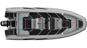 Надуваема лодка Собствено производство AQUA SPIRIT 700, снимка 8 - Воден транспорт - 42047471