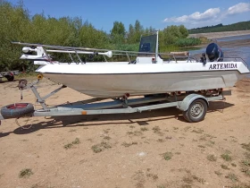 Лодка Acquaviva 4.5м Опен/40hp инжекцион/венитрейлърс БГ колесар, снимка 7 - Воден транспорт - 47224580