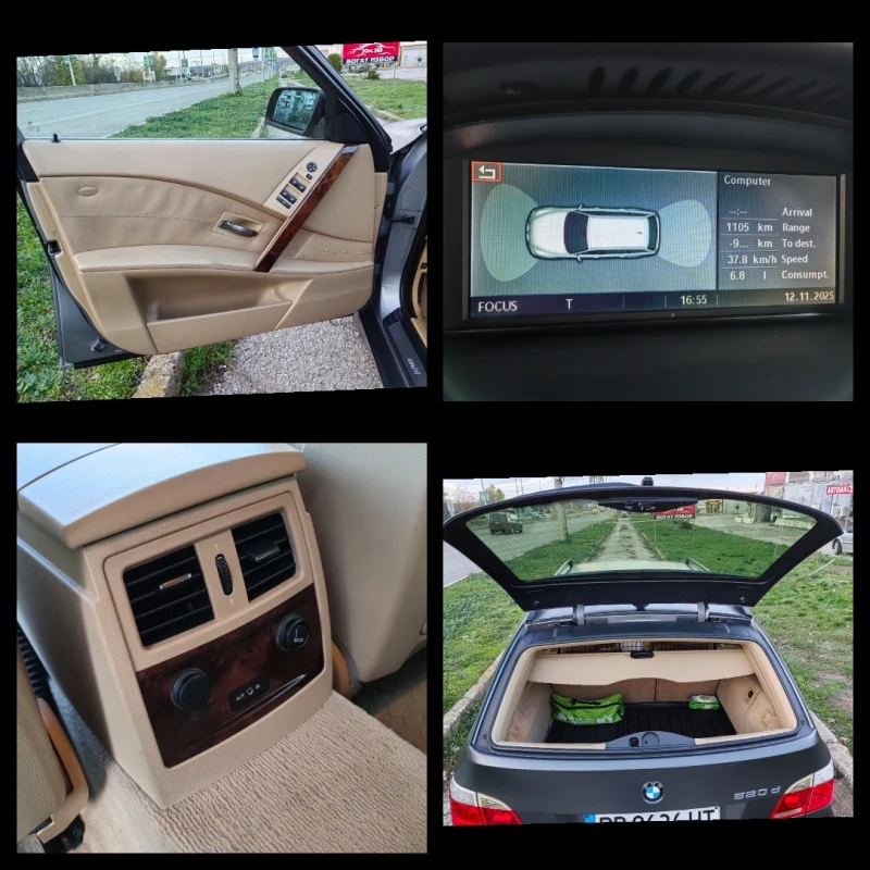 BMW 520 520d e61 150ps, снимка 15 - Автомобили и джипове - 52397748