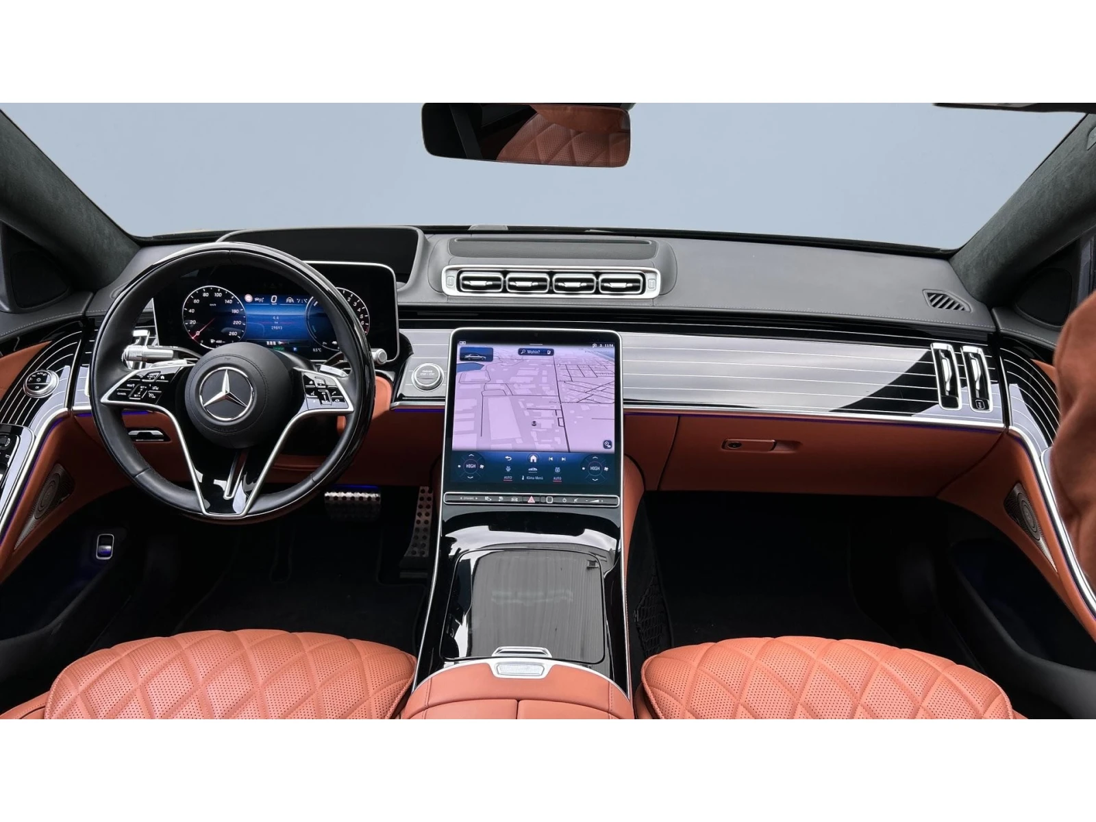 Mercedes-Benz S 580 L , 4MATIC , EXCLUSIVE , PANORAMA , Месечна вноска, снимка 8 - Автомобили и джипове - 53836532