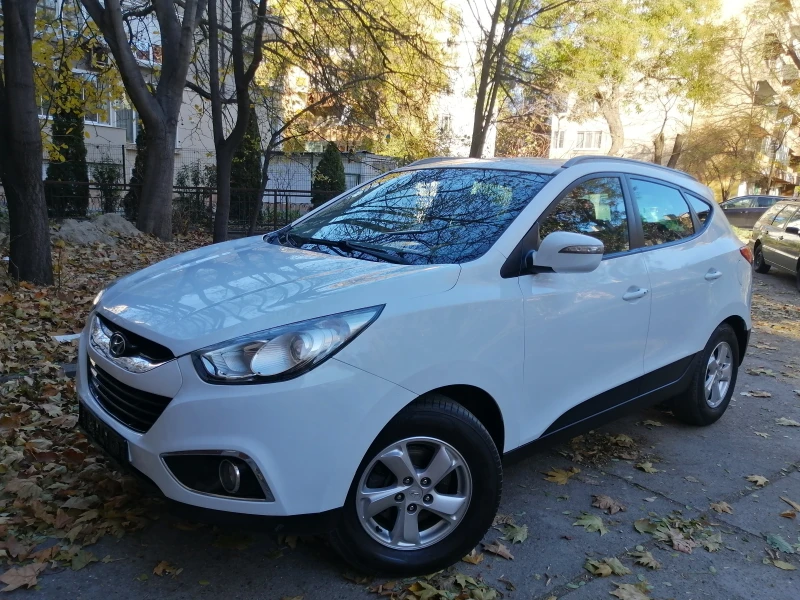 Hyundai IX35 2.0i.163К.c.Безключово палене KEYLESS-GO.КОЖА , снимка 1 - Автомобили и джипове - 48093135