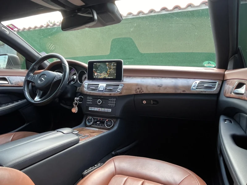 Mercedes-Benz CLS 350 AMG 4 Matic LED MULTIBEAM Дистроник Масаж ЛИЗИНГ, снимка 9 - Автомобили и джипове - 52483810