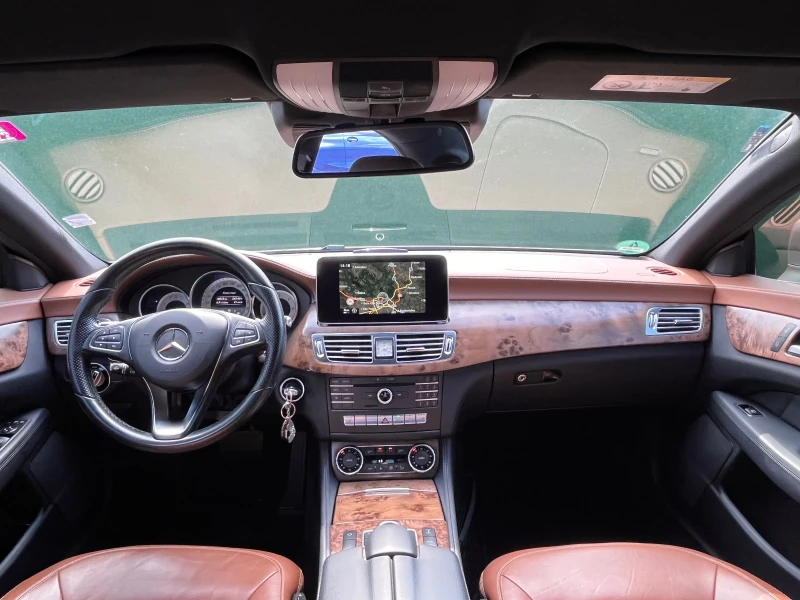Mercedes-Benz CLS 350 AMG 4 Matic LED MULTIBEAM Дистроник Масаж ЛИЗИНГ, снимка 10 - Автомобили и джипове - 52483810