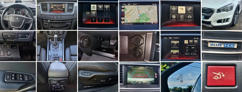 Peugeot 508 2.0 RXH BLUE HDI 180 kc. FELINE, снимка 11 - Автомобили и джипове - 51773490