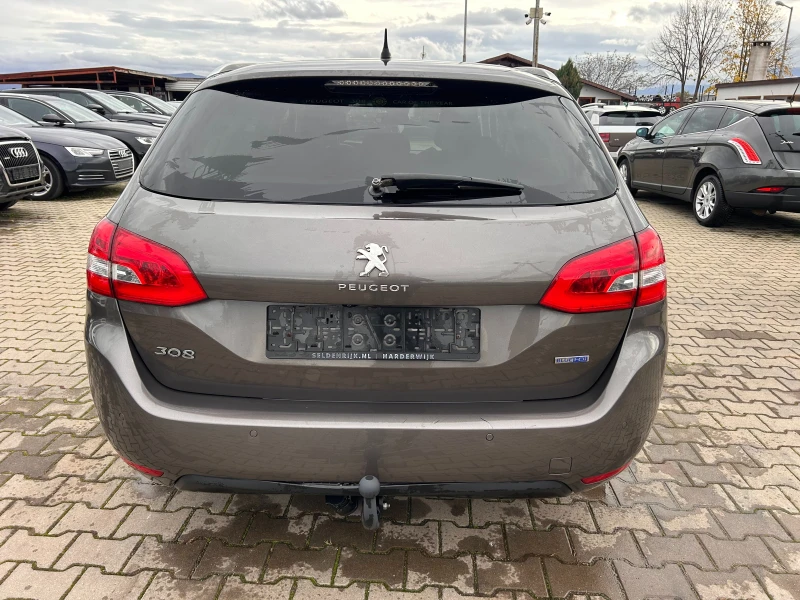 Peugeot 308 1.6HDI NAVI/KAMERA/PANORAMA EURO 6, снимка 7 - Автомобили и джипове - 52365266