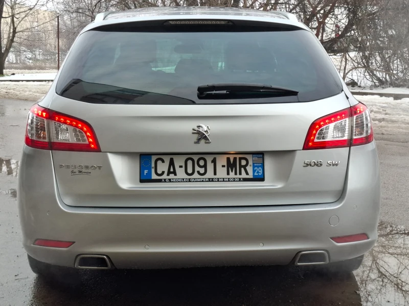 Peugeot 508 GT 2.2HDI 204hp * КЛИМАТРОНИК * КОЖА * НАВИ * , снимка 4 - Автомобили и джипове - 53373821