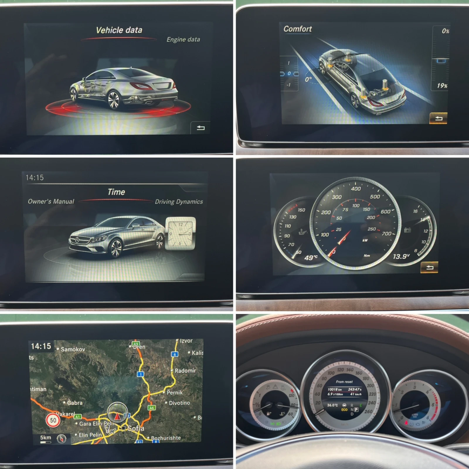 Mercedes-Benz CLS 350 AMG 4 Matic LED MULTIBEAM    | Mobile.bg   14