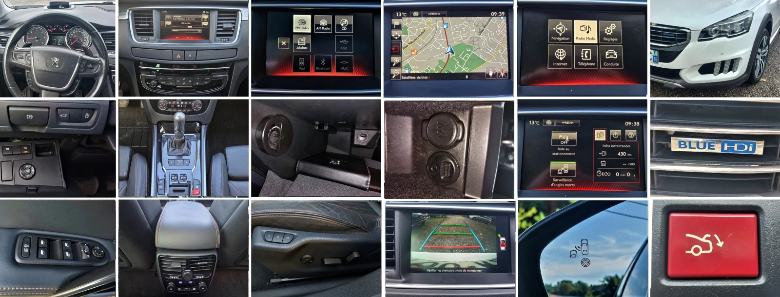 Peugeot 508 2.0 RXH BLUE HDI 180 kc. FELINE | Mobile.bg   11