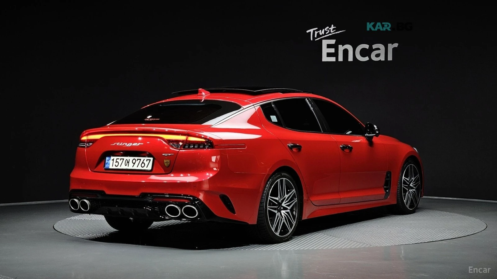 Kia Stinger 3.3 GT AWD* HUD* КАРБОН* ПАНО* АВТОКРЕДИТ, снимка 2 - Автомобили и джипове - 55709277