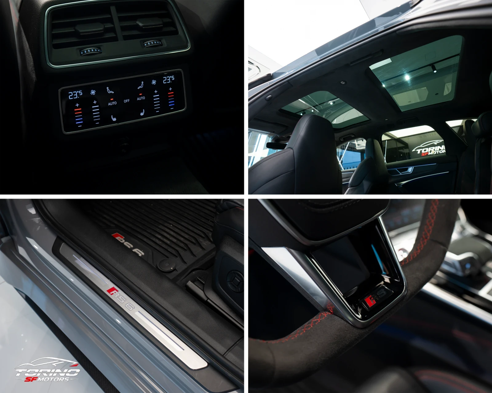 Audi Rs6 PERFORMANCE* 4D B&O* SOFTCLOSE* HEAD-UP* PPF* FULL, снимка 17 - Автомобили и джипове - 56662635