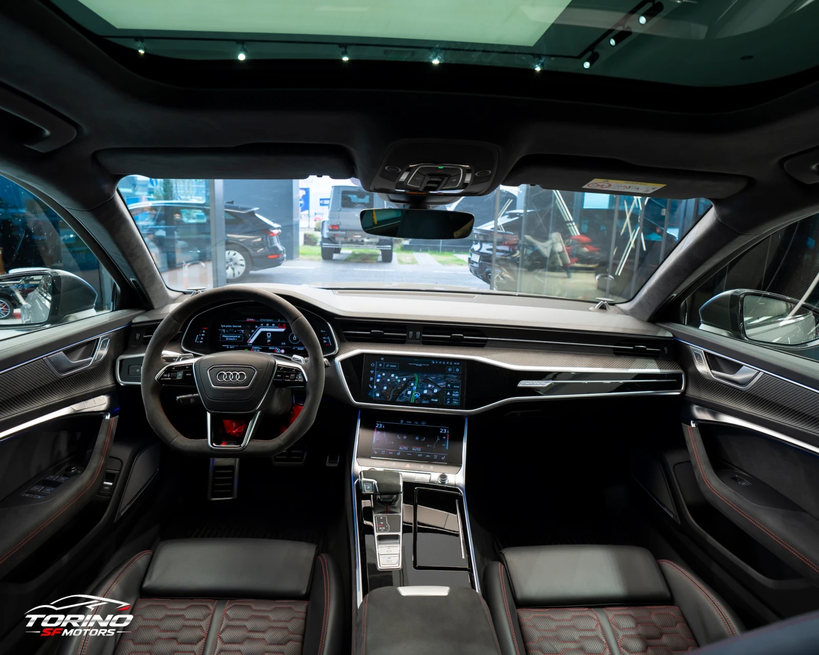 Audi Rs6 PERFORMANCE* 4D B&O* SOFTCLOSE* HEAD-UP* PPF* FULL, снимка 13 - Автомобили и джипове - 56662635