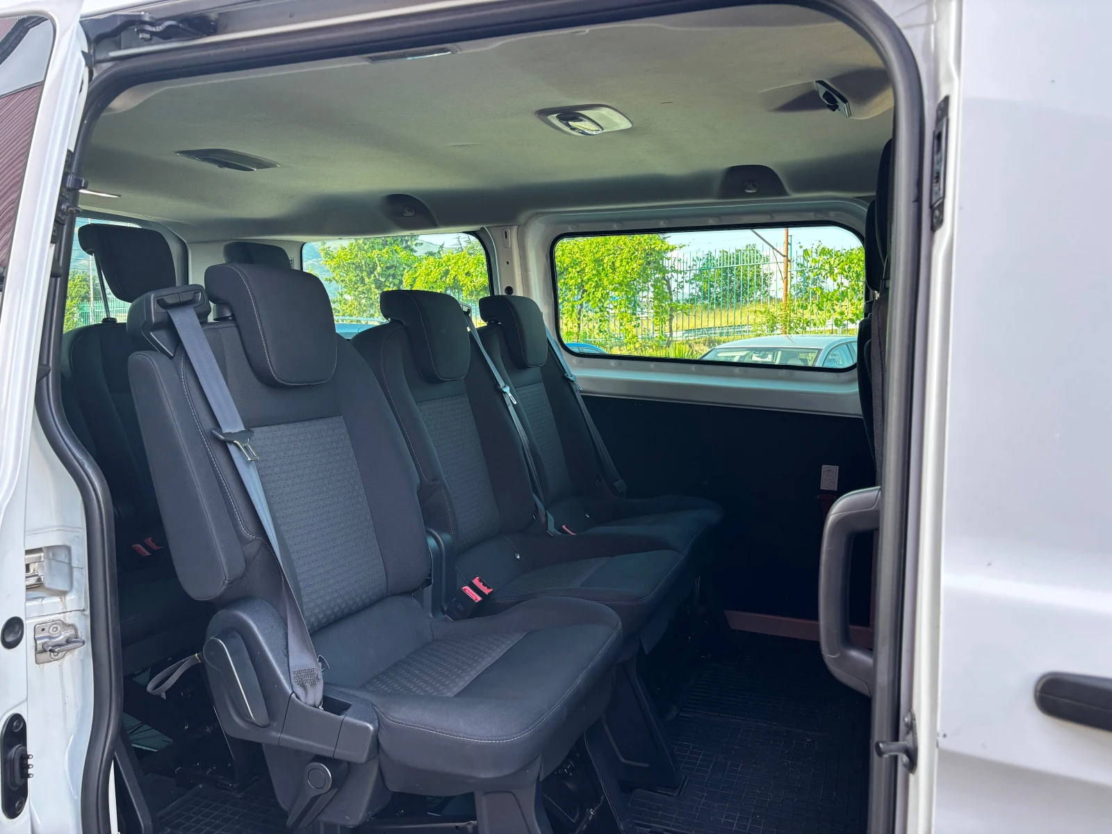 Ford Transit Custom 9 места 2.2 верига мотор, снимка 7 - Бусове и автобуси - 55182290