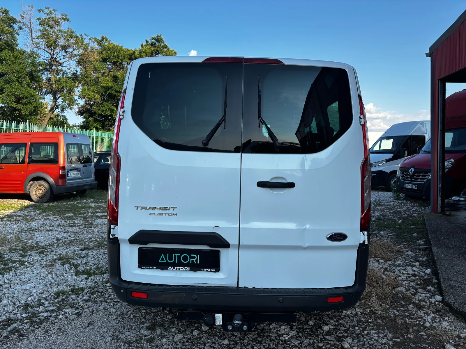 Ford Transit Custom 9 места 2.2 верига мотор, снимка 5 - Бусове и автобуси - 55182290