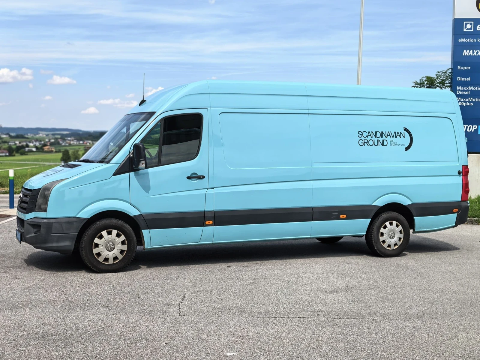 VW Crafter MAXI MAXI 2.0тди 163кс Климатик , снимка 2 - Бусове и автобуси - 56228022