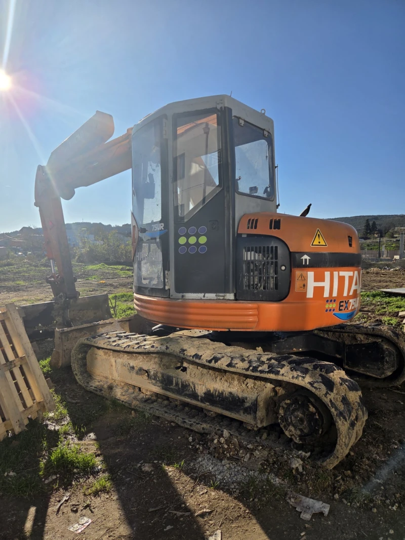 Багер Hitachi EX75UR, снимка 4 - Индустриална техника - 53029762