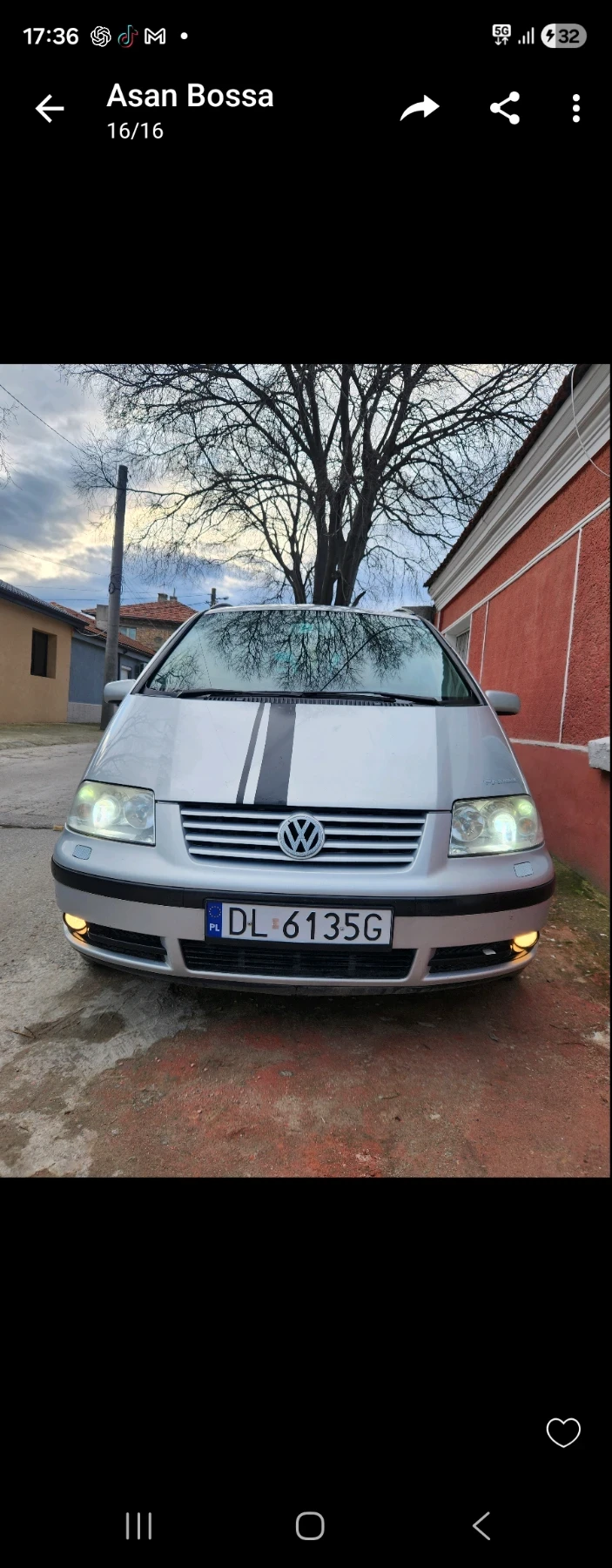VW Sharan SHARAN 1.9TD? 4X4 XENON AUTOP?LOT  , снимка 5 - Автомобили и джипове - 55079336