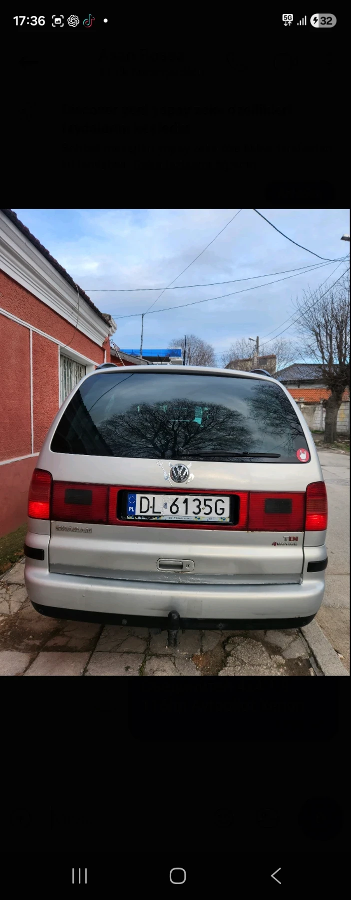 VW Sharan SHARAN 1.9TD? 4X4 XENON AUTOP?LOT  , снимка 3 - Автомобили и джипове - 55079336