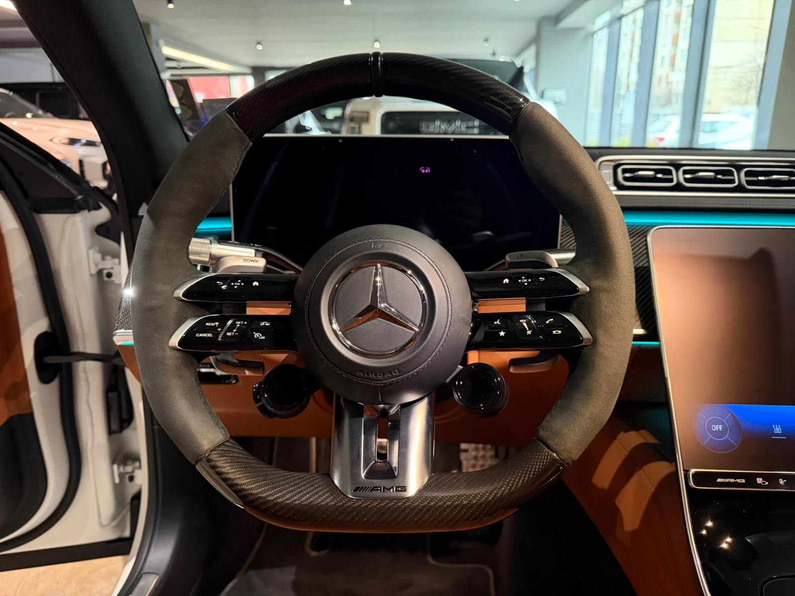 Mercedes-Benz S 63 AMG E Performance L 4M , снимка 11 - Автомобили и джипове - 53982423