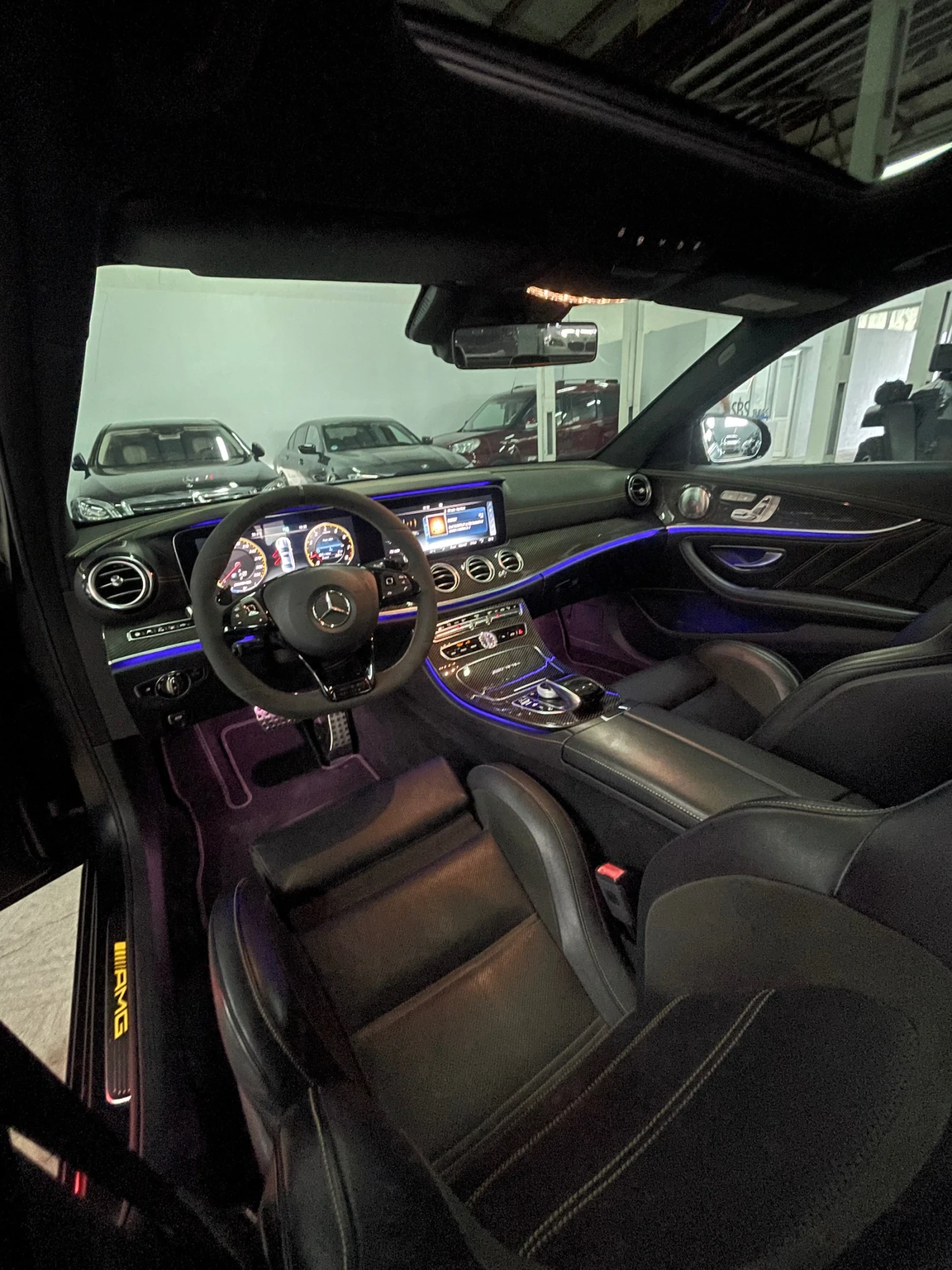 Mercedes-Benz E 63 AMG S/Edition1/Burm/distr/обдух/вакум/панор/360/ФУЛЛ!!, снимка 16 - Автомобили и джипове - 54487249
