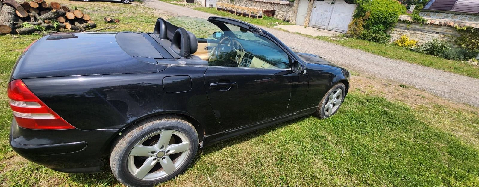 Mercedes-Benz SLK Кабрио, снимка 3 - Автомобили и джипове - 54801449