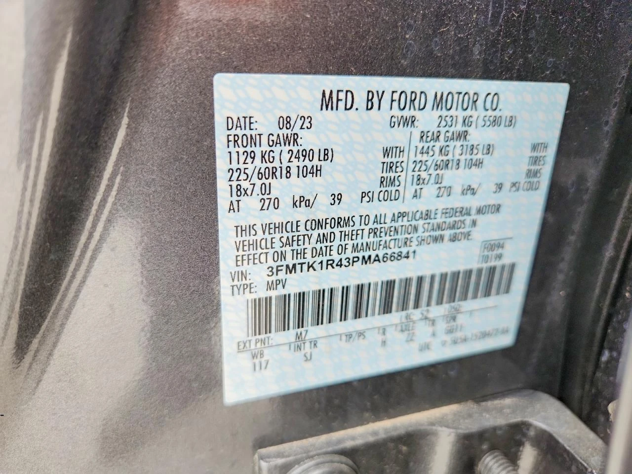 Ford Mustang Mach-E Select RWD, снимка 13 - Автомобили и джипове - 54804719