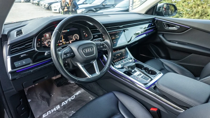 Audi Q8 55TFSI QUATTRO FULL S LINE ПАНОРАМА ЛИЗИНГ 100%, снимка 12 - Автомобили и джипове - 52149757