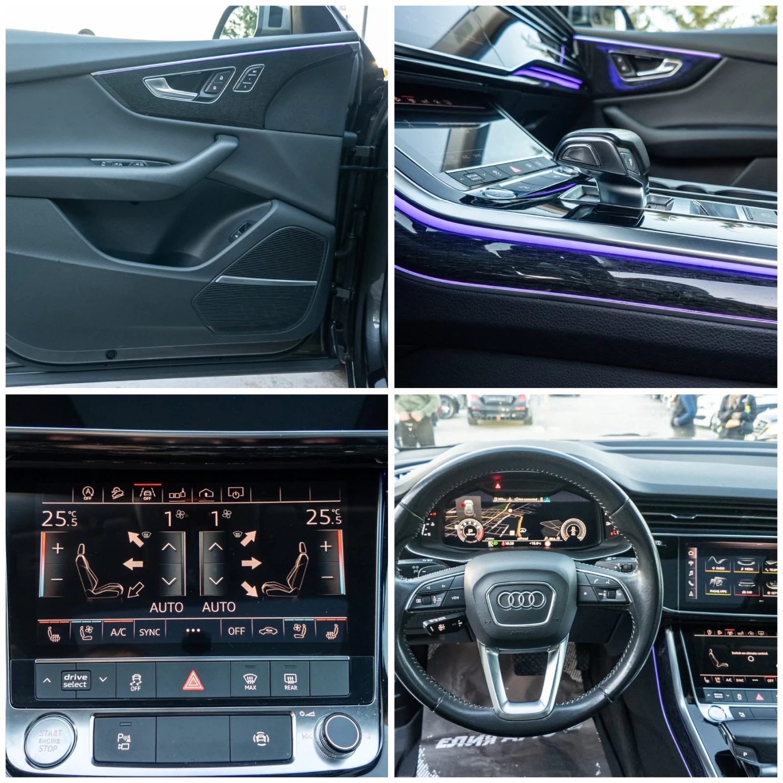 Audi Q8 55TFSI QUATTRO FULL S LINE   100% | Mobile.bg   16