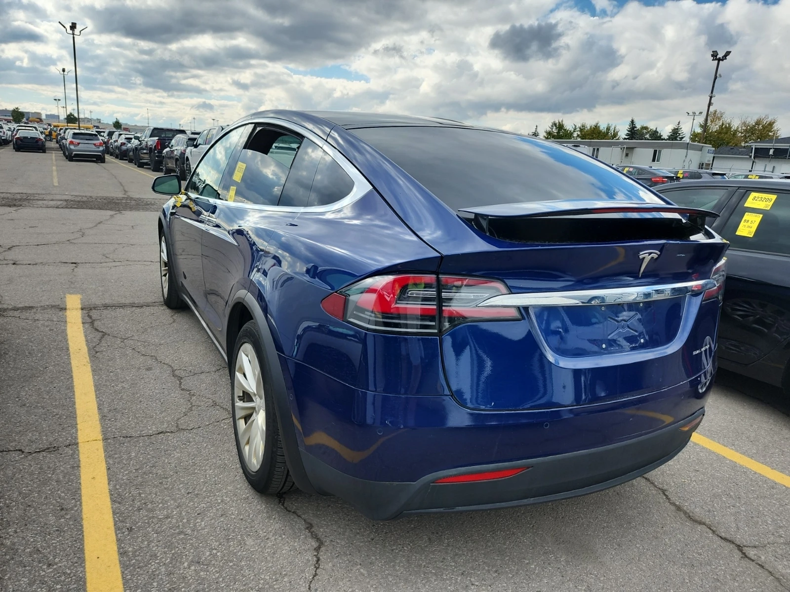 Tesla Model X * LONGRANGE* CARFAX * БЕЗ ПЪРВОНАЧАЛНА ВНОСКА - изображение 3