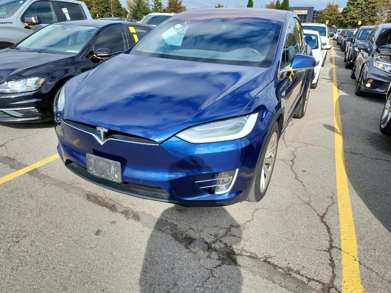 Tesla Model X * LONGRANGE* CARFAX * БЕЗ ПЪРВОНАЧАЛНА ВНОСКА - изображение 2