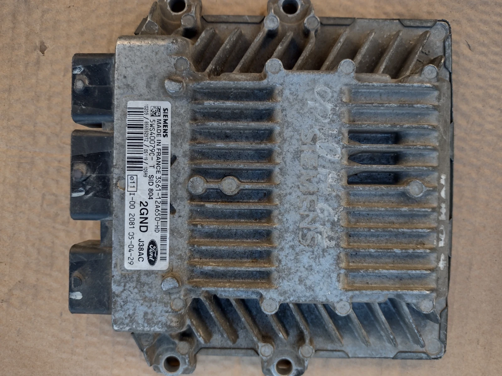 3S61-12A650-HD �������� �������� �� FORD FUSION 1.4 TDCI  Siemens 5WS40079C | Mobile.bg � ����������� 1