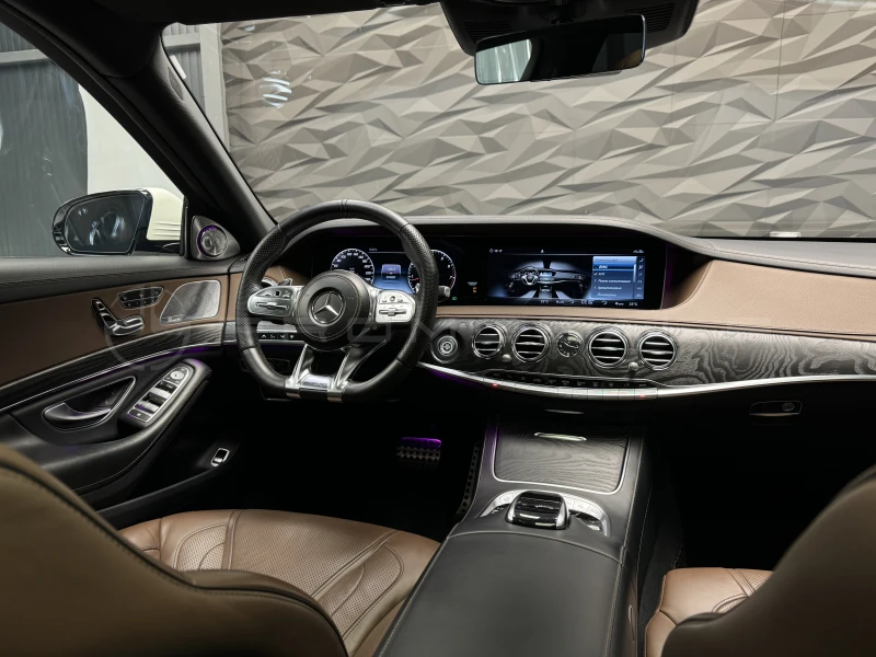 Mercedes-Benz S 560 4M L* AMG* BurmHighEnd* Pano* 360* , снимка 12 - Автомобили и джипове - 47978215