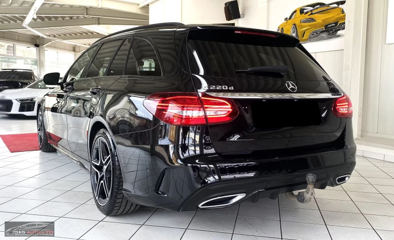 Mercedes-Benz C 220 d/AMG/194HP/NIGHT-EDITION/9G/LED/CAM/DIGITAL/756f, снимка 3 - Автомобили и джипове - 51744491