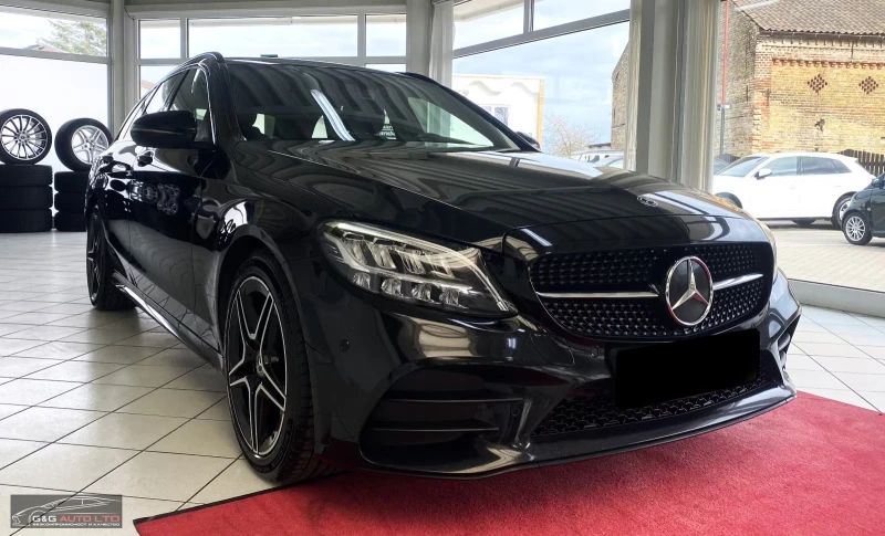 Mercedes-Benz C 220 d/AMG/194HP/NIGHT-EDITION/9G/LED/CAM/DIGITAL/756f, снимка 4 - Автомобили и джипове - 51744491