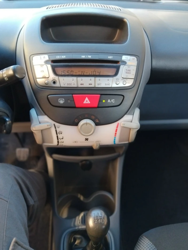 Toyota Aygo КЛИМА* БЕНЗИН, снимка 15 - Автомобили и джипове - 52849598