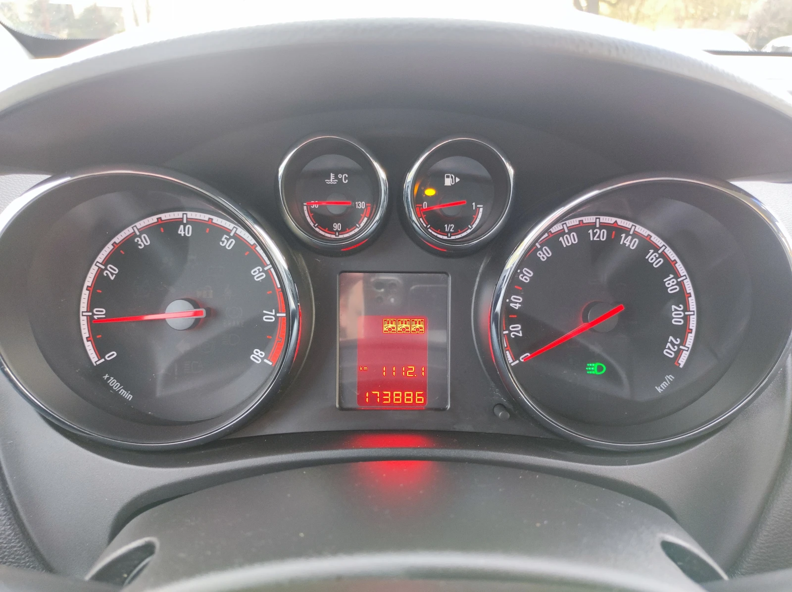Opel Meriva B 1.4 Turbo 120к.с. Euro5 173000km, снимка 14 - Автомобили и джипове - 54770651