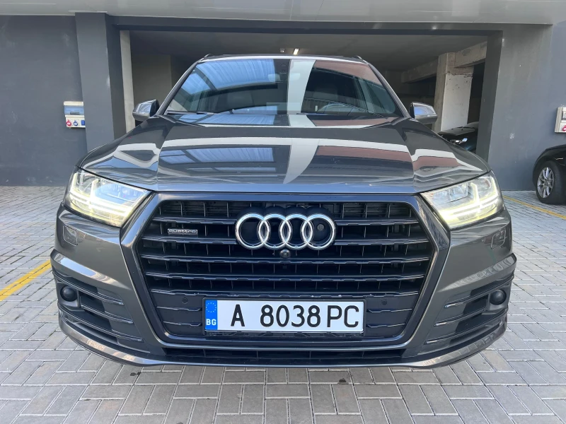 Audi Q7 Нощно Виждане/Distronic/360 Камери/Black Optic, снимка 11 - Автомобили и джипове - 52447922
