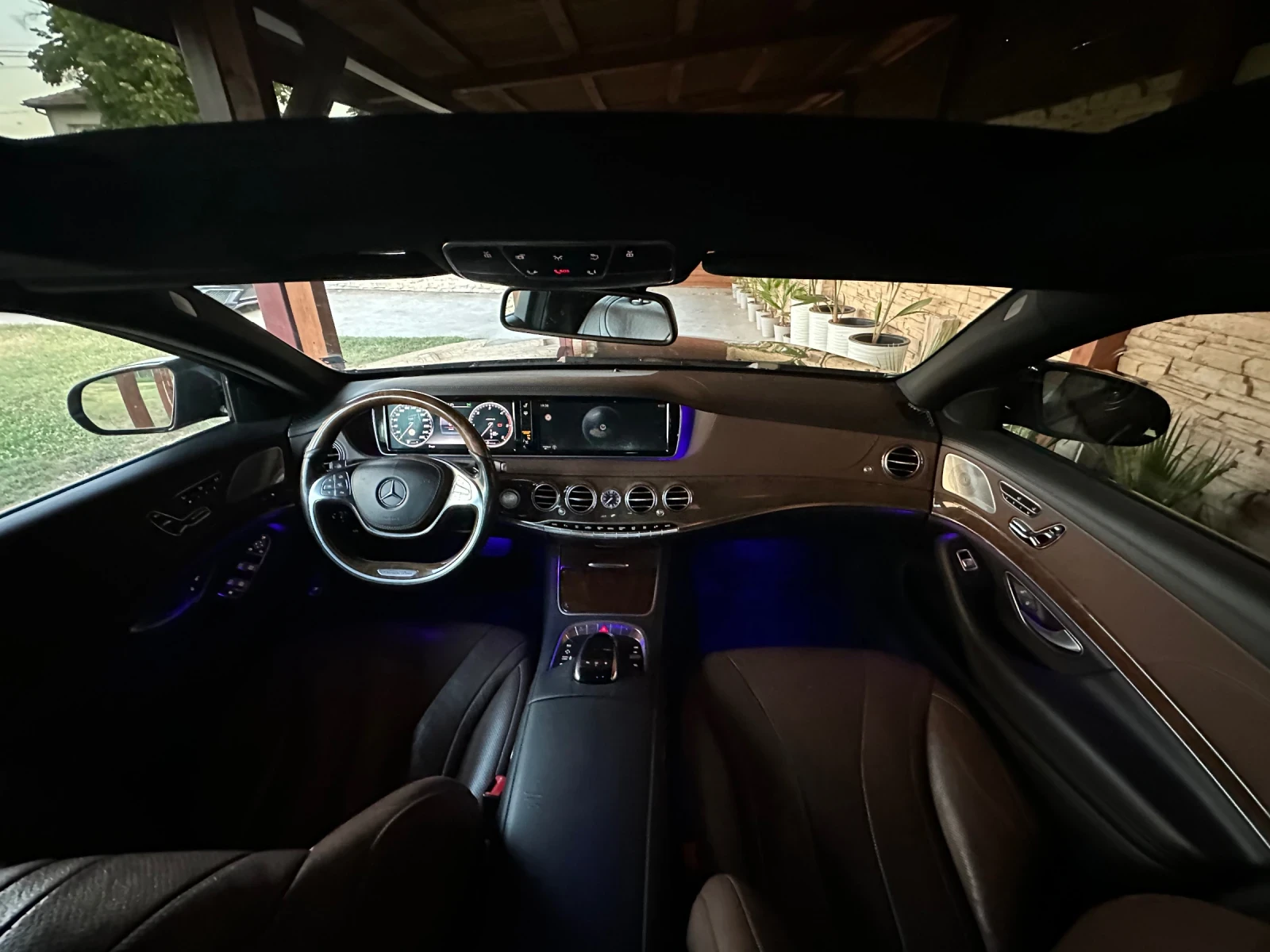 Mercedes-Benz S 350 AMG/FACE/4MATIC/ПОДГРЕВ/ОБДУХВАНЕ/МАСАЖ/ПАНОРАМА/, снимка 9 - Автомобили и джипове - 52325686