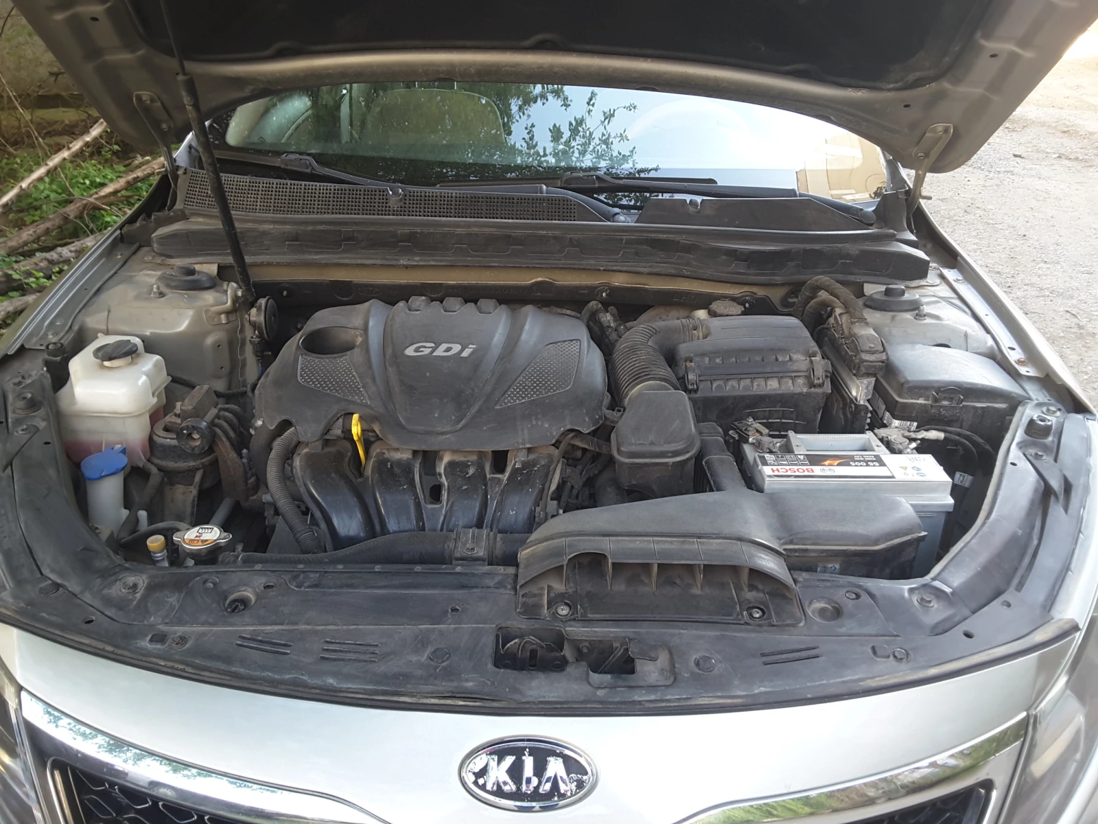 Kia Optima 2.4i АВТОМАТ КЛИМА | Mobile.bg — изображение 12