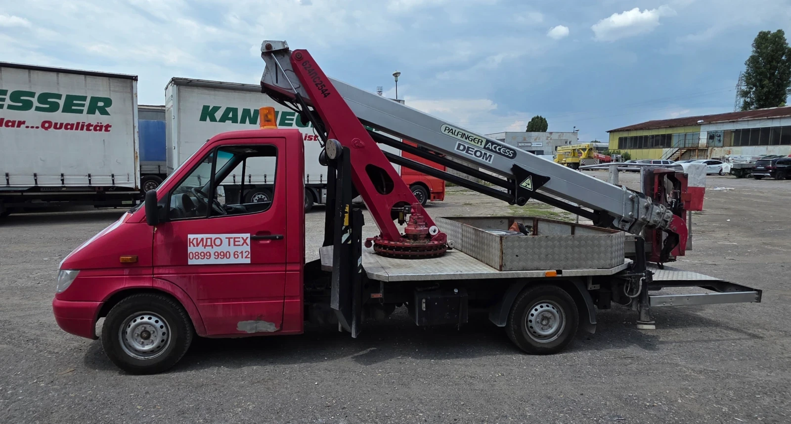 Автовишка Друга марка PALFINGER PA20T 20 метра , снимка 3 - Индустриална техника - 55905284